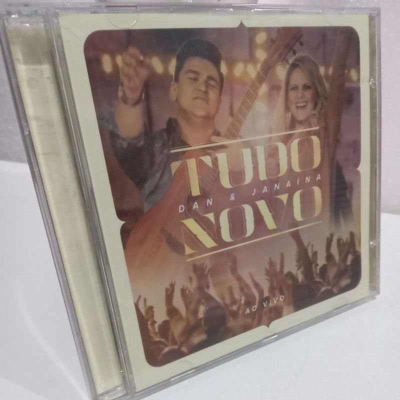 CD DAN & JANAINA -TUDO NOVO TIRAGEM AA-2000