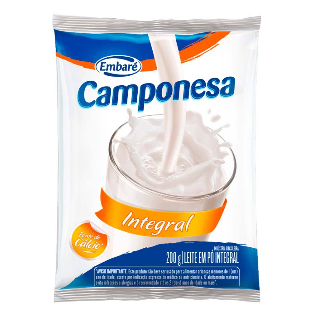 Leite em pó Integral 400g Camponesa