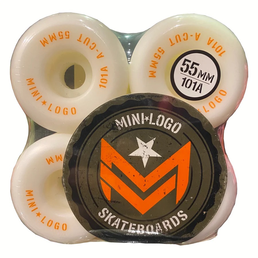 Roda Mini Logo 101a A-Cut Skate 53mm 54mm 55mm 56mm 58mm 60mm Nota Fiscal incluida NF