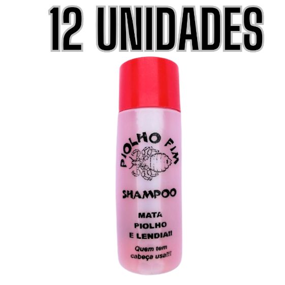 Shampoo Piolho Fim - 12 UNIDADES em Oferta na Shopee