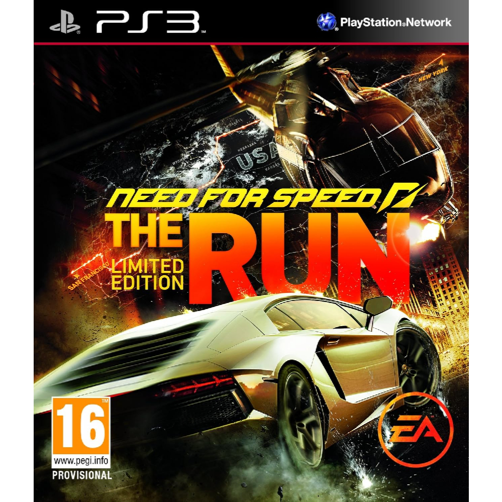 Jogo Need For Speed  The Run- Usado - Ps3 - M.Fisica