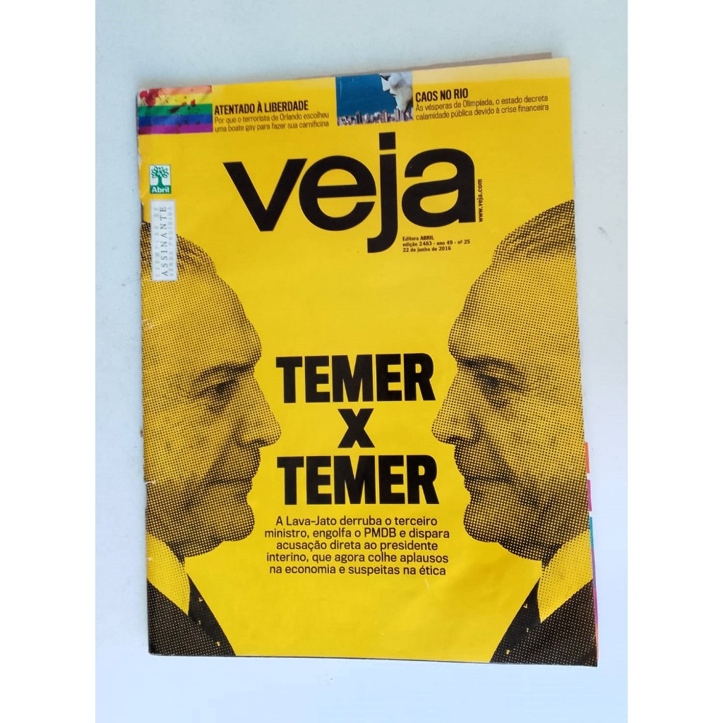 Revista Veja - Temer X Temer