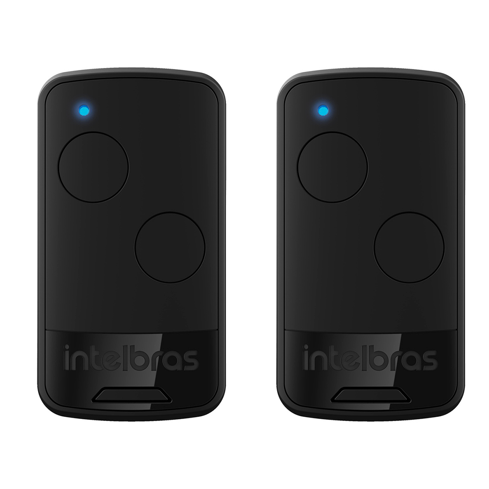 Kit 2 Controle Remoto EP 02 Intelbras (Original) Preto P/ Portão/motor Eletrônico - Acompanha Pilha em Oferta na Shopee