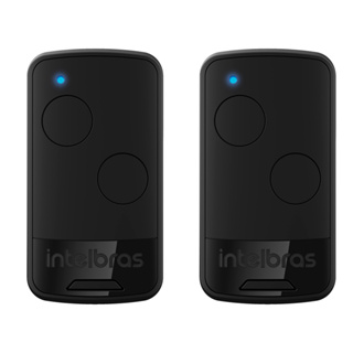 Kit 2 Controle Remoto EP 02 Intelbras (Original) Preto P/ Portão/motor Eletrônico - Acompanha Pilha em Oferta na Shopee