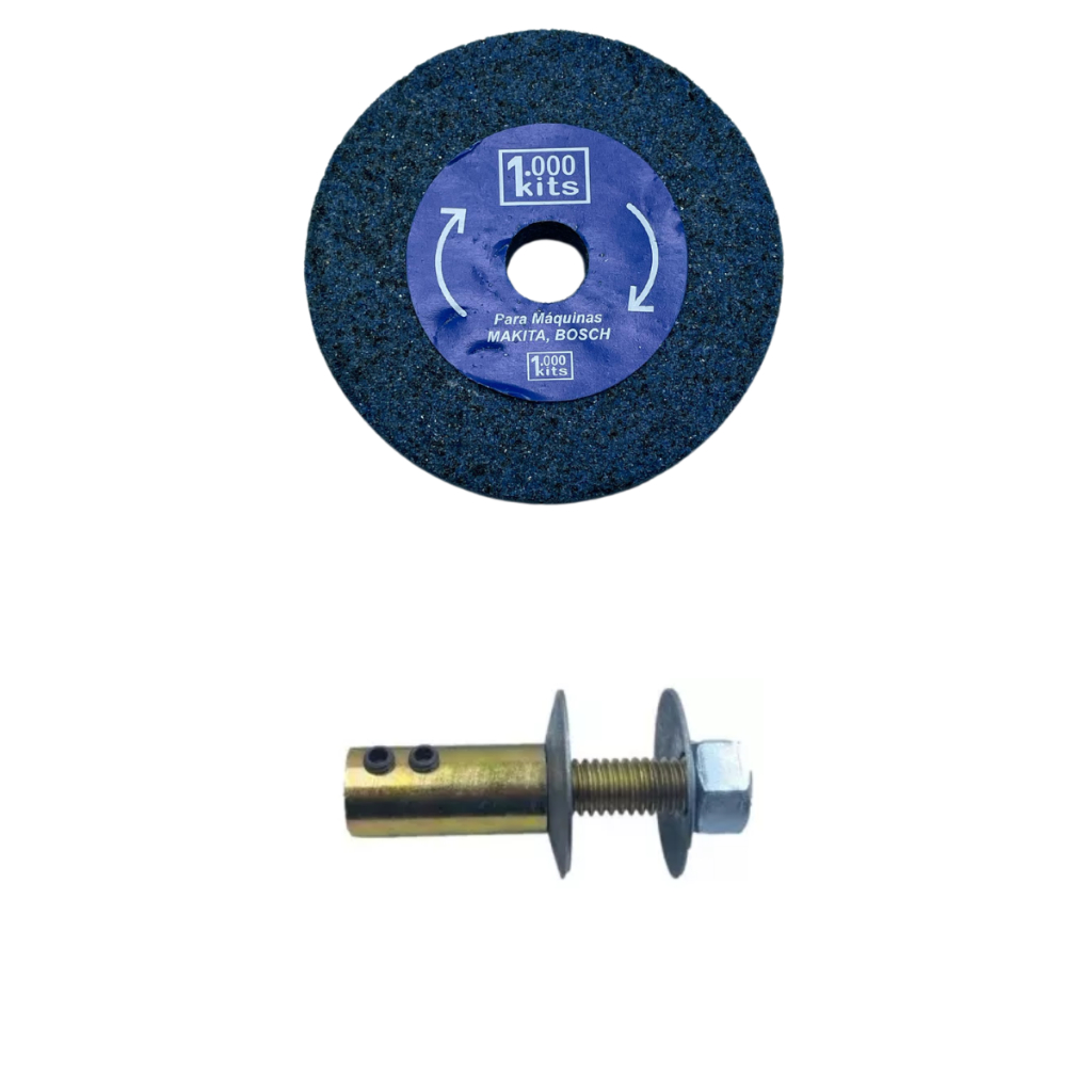 Rebolo Prolongador Esmeril Pedra Afiar Faca Lâmina 75mm 1/2
