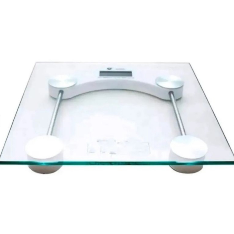Balança Digital Corporal de Vidro para Banheiro Até 180 kg + bateria