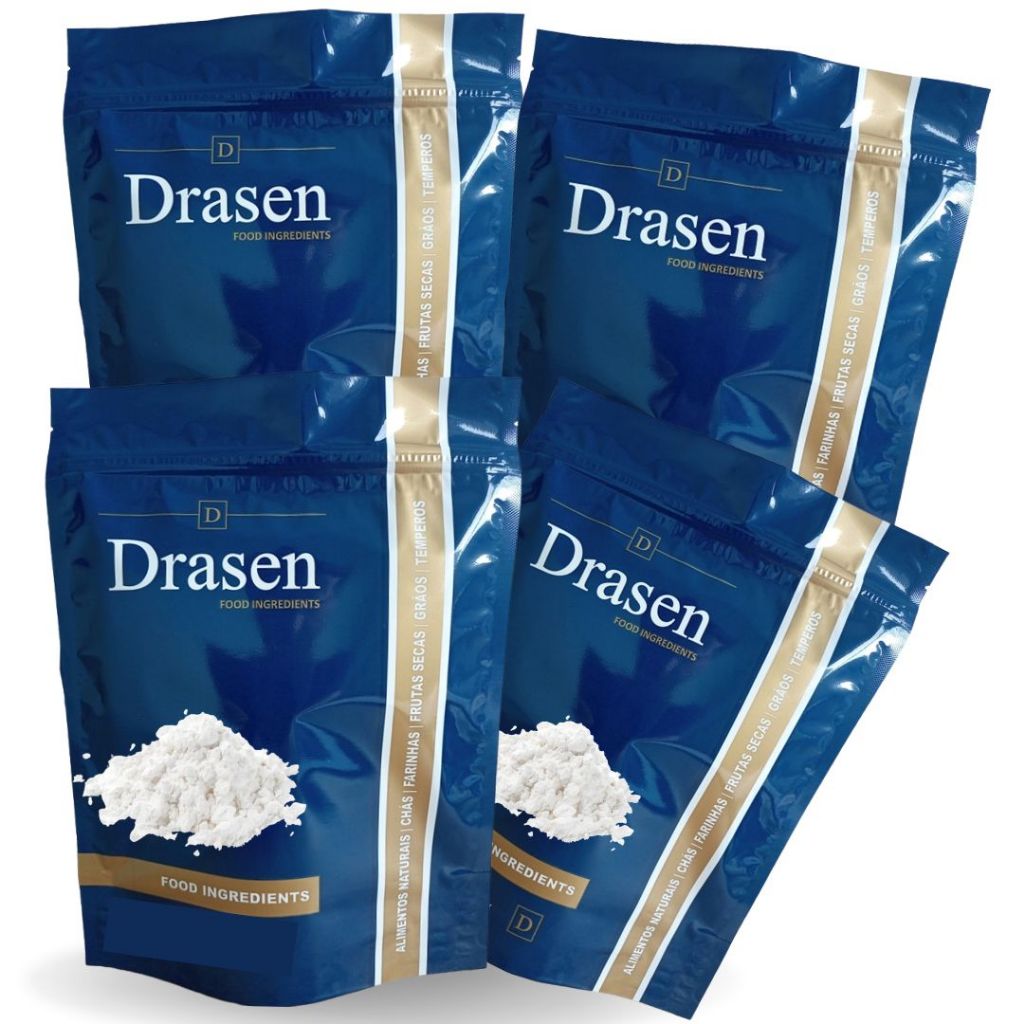 KIT 4KG Fécula de Batata Inglesa  - Drasen Food