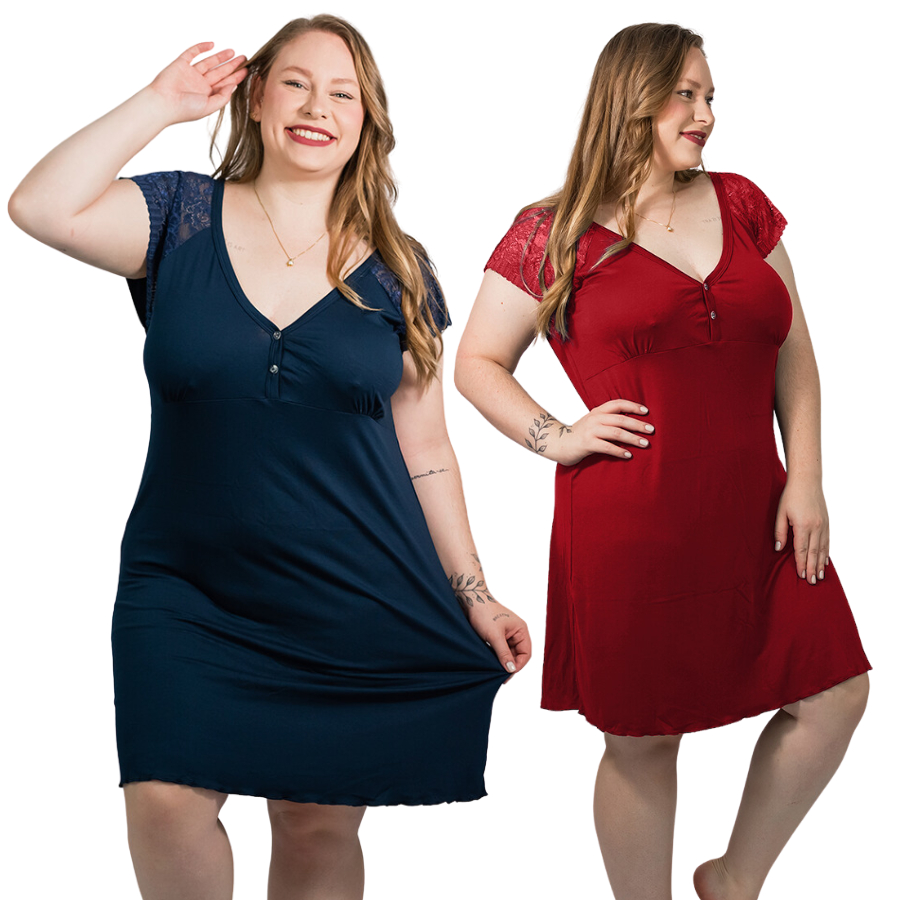 Camisola Algodão Plus Size: Onde Comprar | BuscaProdutos