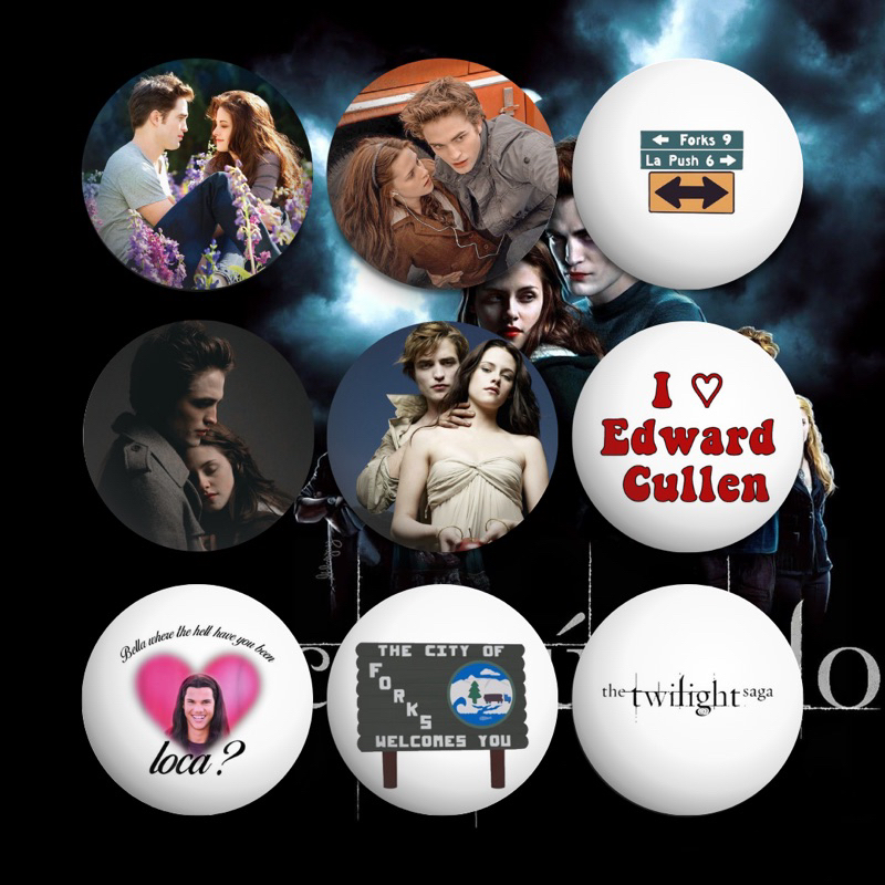 Bottons Crepúsculo | Twilight - Broche Alfinete
