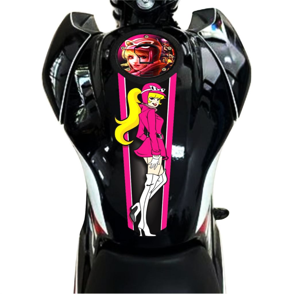 Adesivo Tanque E Bocal Compatível Titan Fan Start Penelope