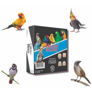 Pedra Calcio Para Passaros Mineral Display c/20un Sabores - Salobra em Oferta na Shopee