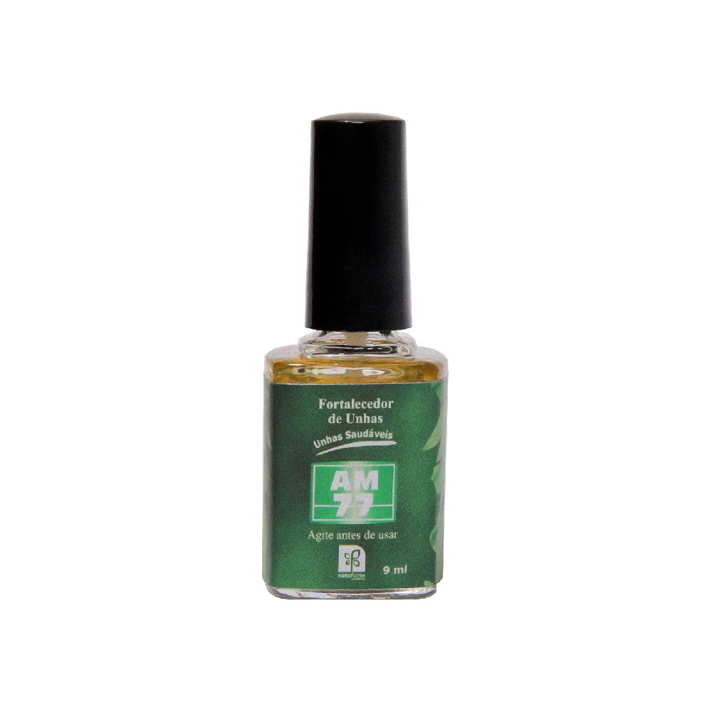 AM77 Base Fortalecedor de Unhas 9ml Antimicótico Natuflores