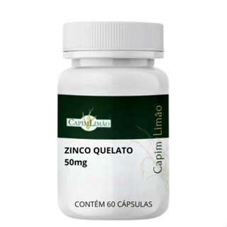 Zinco quelato 50mg 60 cápsulas em Oferta na Shopee