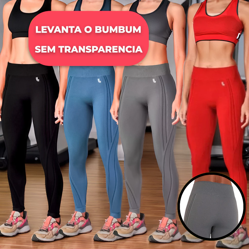 Calça Legging Lupo Sport Feminina Fitness Academia Original — imagem 1