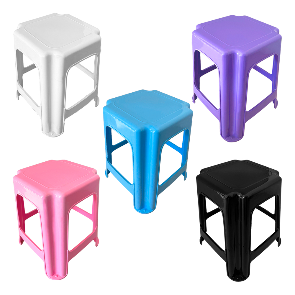 01 Banco Plástico Banquinho Infantil 34cm infantil em Oferta na Shopee