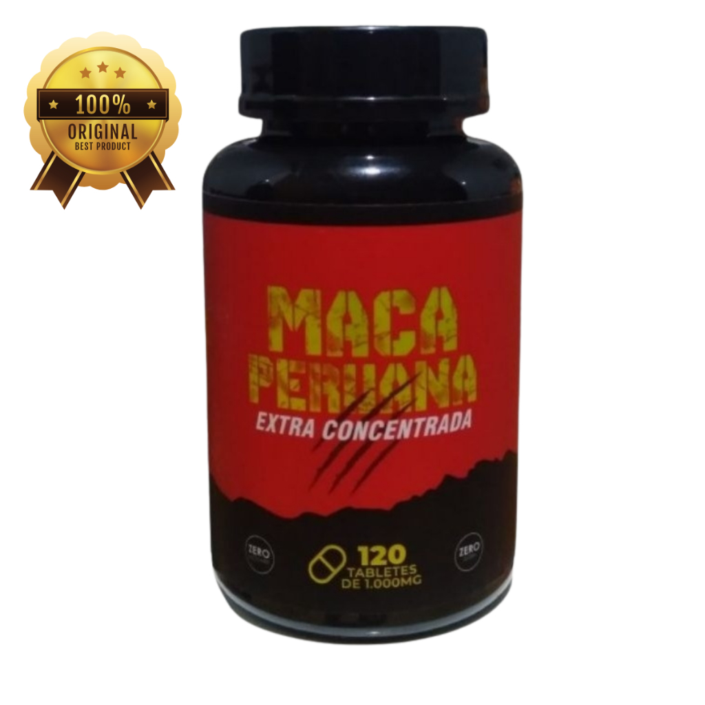 SUPLEMENTO ALIMENTAR - MACA PERUANA - EXTRA CONCENTRADA - 120 Comp. 1000mg  - Bio Vittas