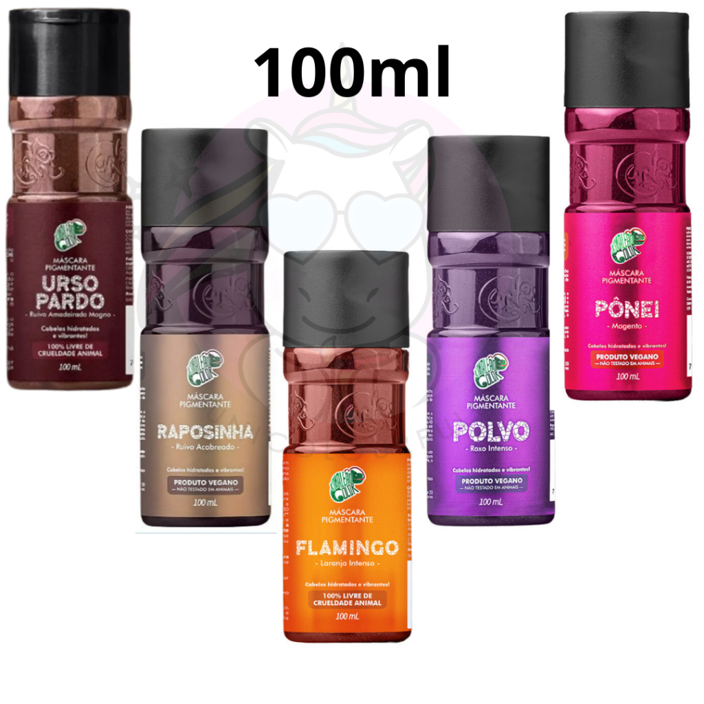 Máscara Pigmentante 100ml Kamaleão Color (Escolher Cor)