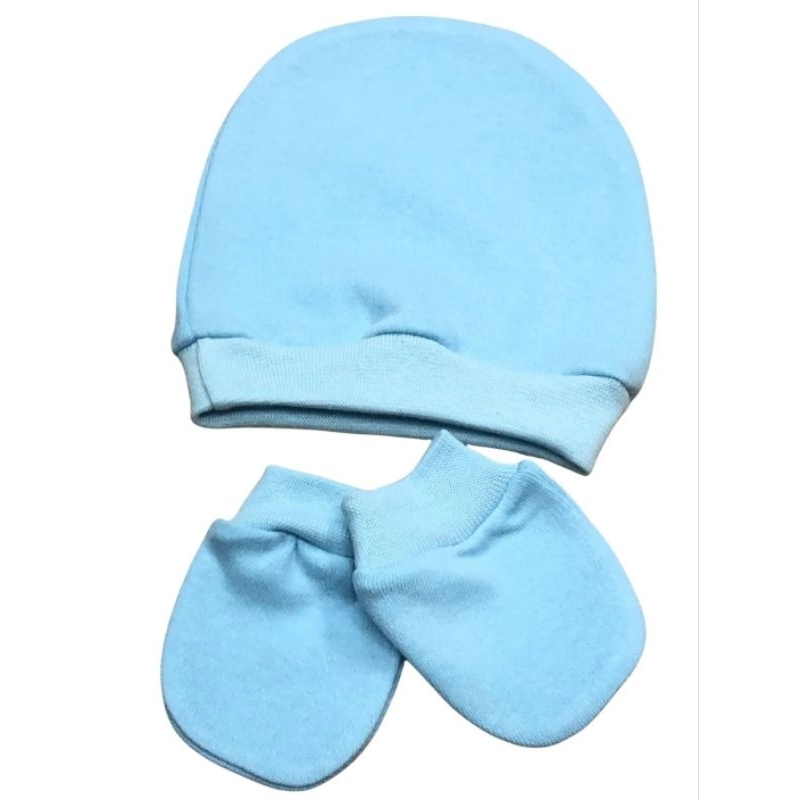 Kit Touca e Luvinha Microsoft Petenatti para Bebê quentinhos para o inverno maternidade recém nascido enxoval