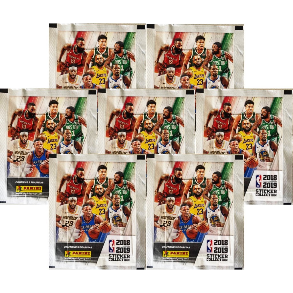 NBA 2018/19 - PACOTINHO DE FIGURINHAS