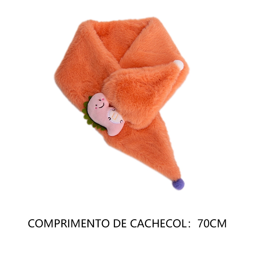 Cachecol Infantil Quente Fashion Para 2-16 Anos KL0047DIN