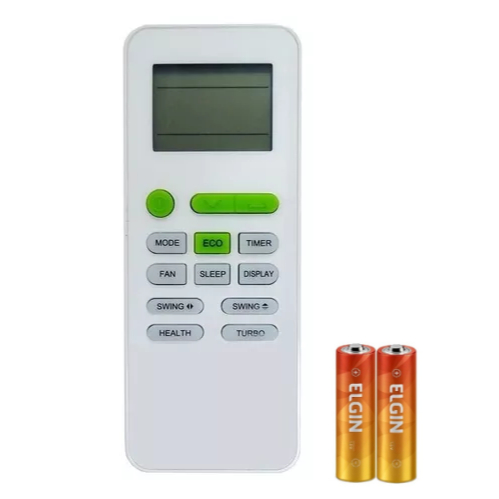 Controle Remoto Para Ar Condicionado Elgin Eco Class E Trend