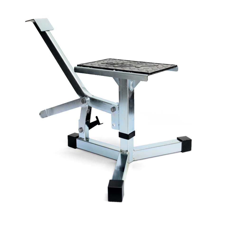 Cavalete Elevação Central P/ Moto Universal Reforçado Crosser 150 / Teneré 600 / Tdm 180 Cromo