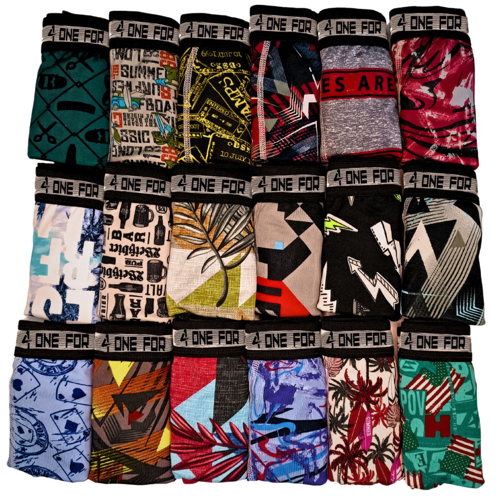 Kit com 10 Cuecas Boxer Adulto Envio Imediato microfibra cores variadas