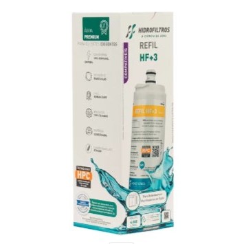 REFIL PARA FILTRO HF+3  PARA PURIFICADOR DE ÁGUA IBBL MODELOS IMMAGINARE, PDF, FR600, FR600 EXPERT, FRQ600, PFN. (CODIGO 903-0536)
