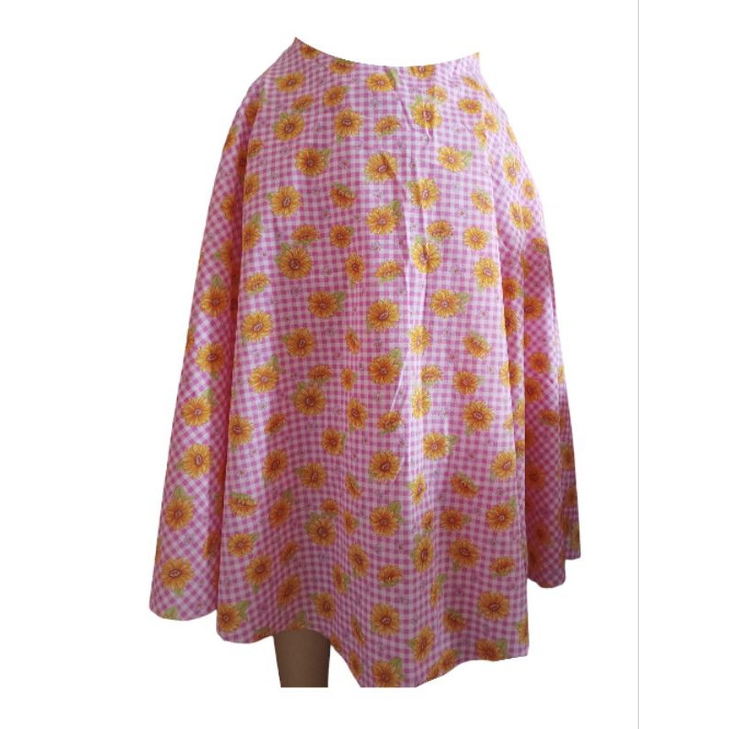 Saia godê feminina longa floral carimbó Tam G2