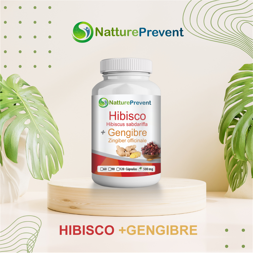 HibisGBio  500 mg 60 / 90 / 120 Cápsulas - Suplemento Alimentar Natural natuverdemax em Oferta na Shopee