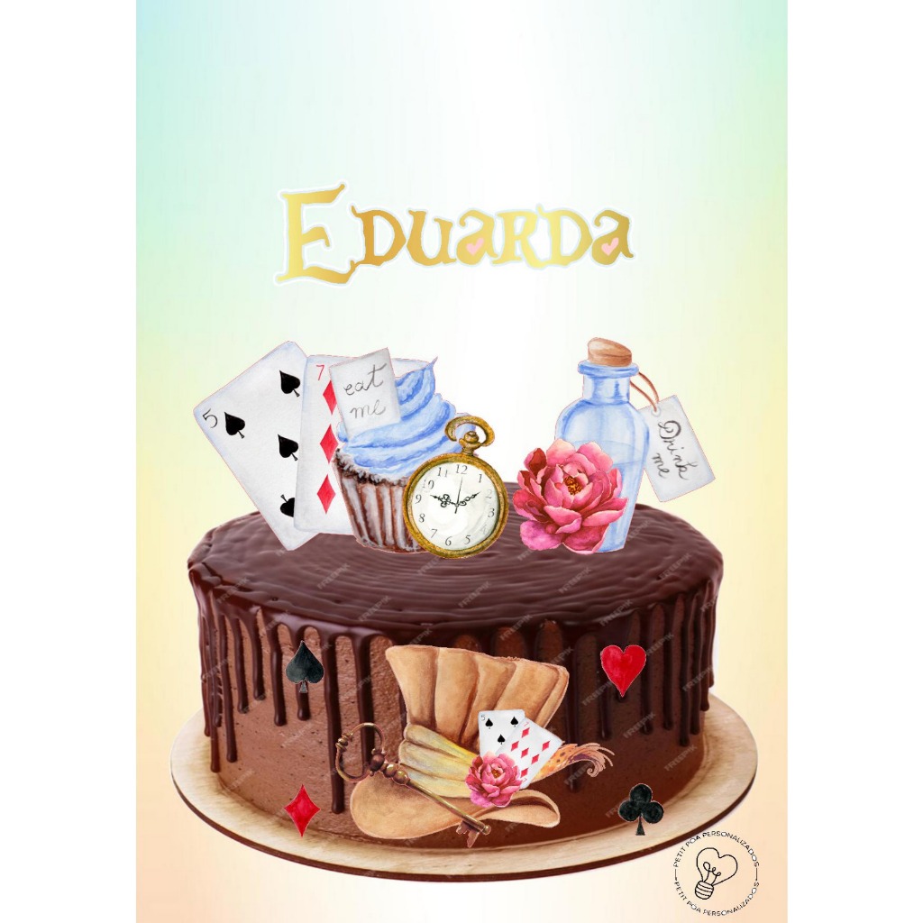 Bolo Alice no País das Maravilhas: Onde Comprar | BuscaProdutos