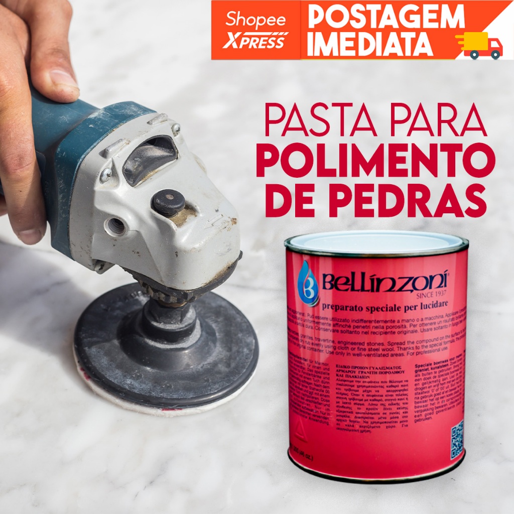 Bell pasta polimento preta 1,3kg Bellinzoni