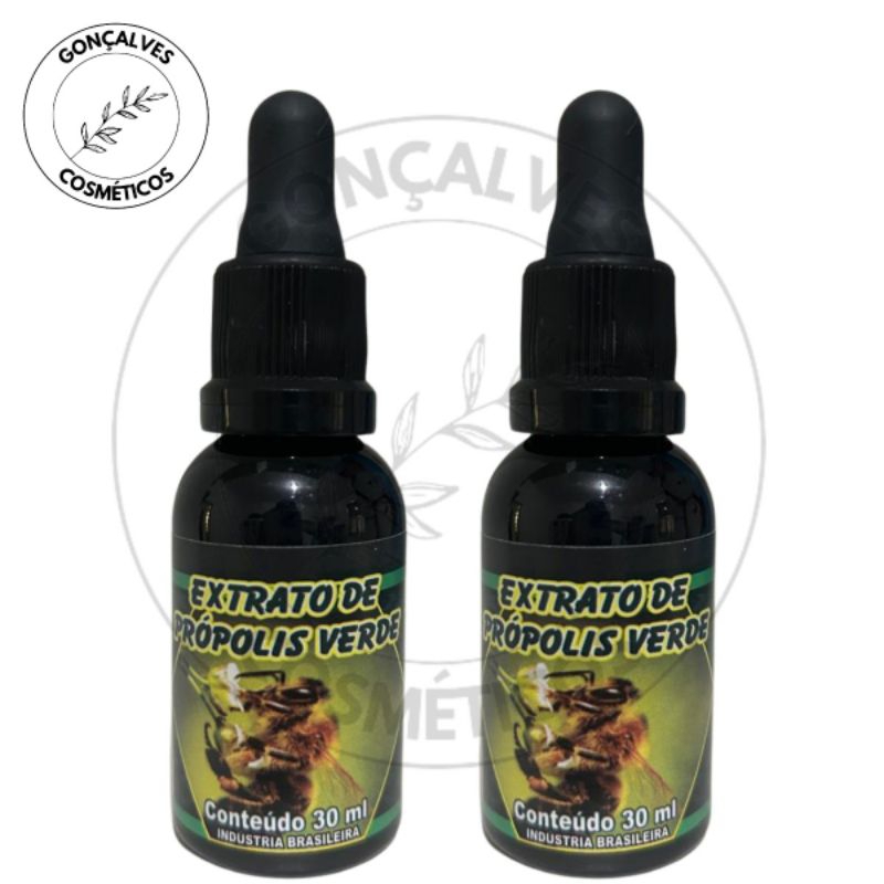 COMBO 2UND extrato de própolis-verde 30ml cada f(rasco)