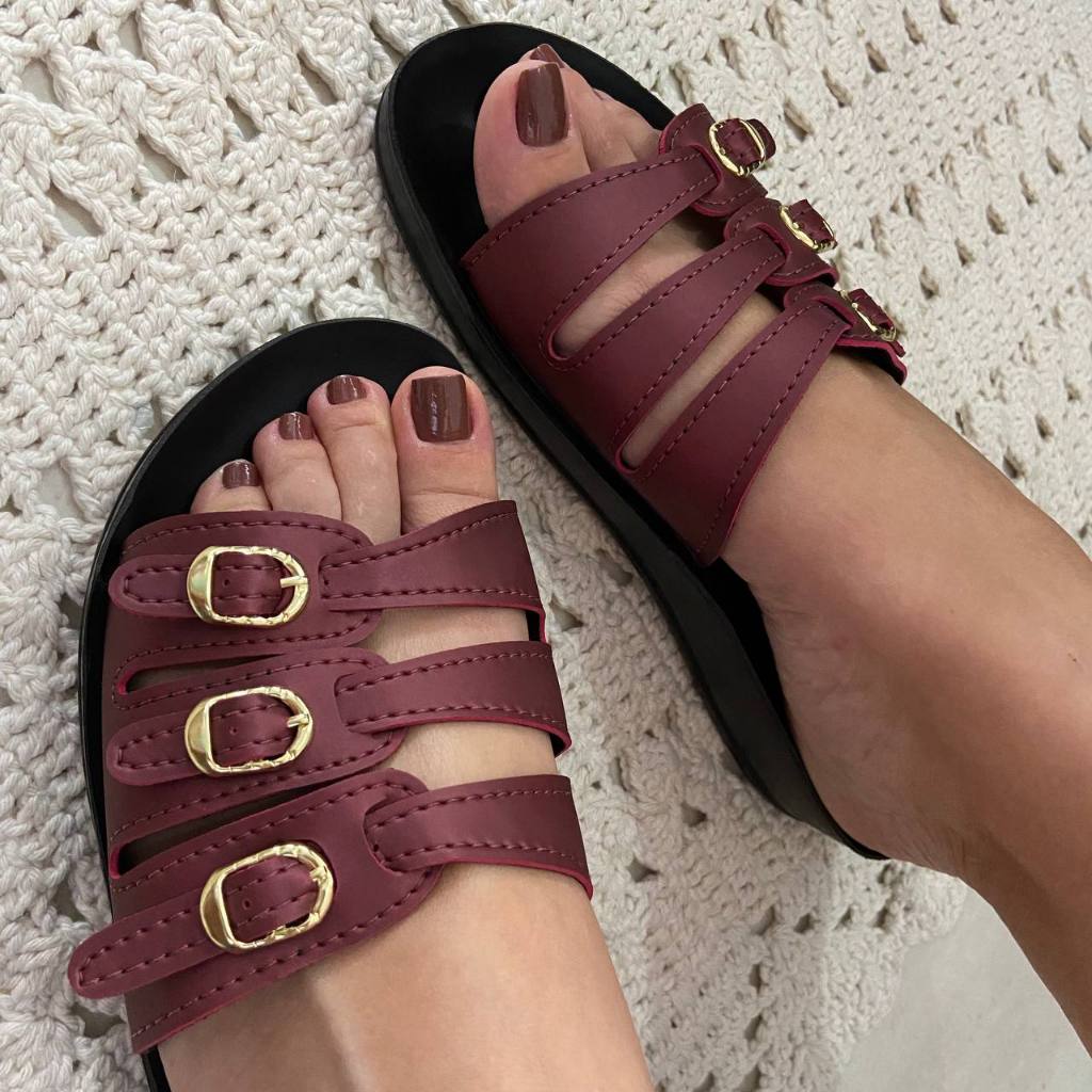 Sandália Feminina Ortopédica Webe Flex Macia Chinelo Birken Anatômico Esporão Para Dores Nos Pés