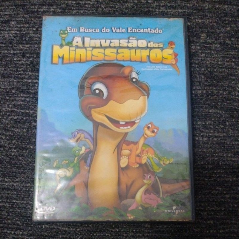 DVD Original A Invasão dos minossauros em busca do vale encantado