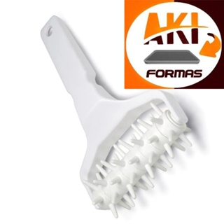 ROLO FURADOR MARCADOR DE MASSAS PLASTICO 17X11,5 CM COM NOTA FISCAL5 em Oferta na Shopee