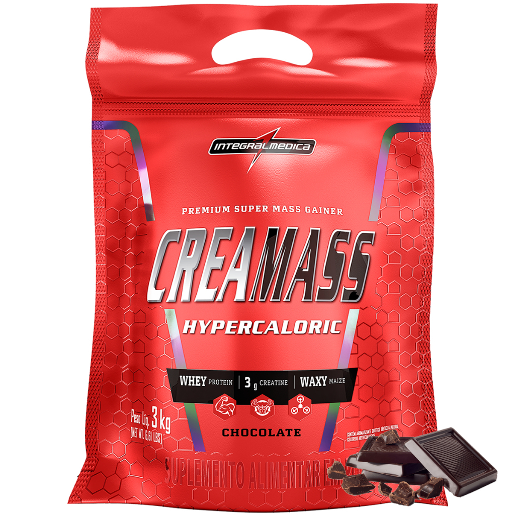 Hipercalórico Massa CREAMASS Hypercaloric 3kg Integralmedica