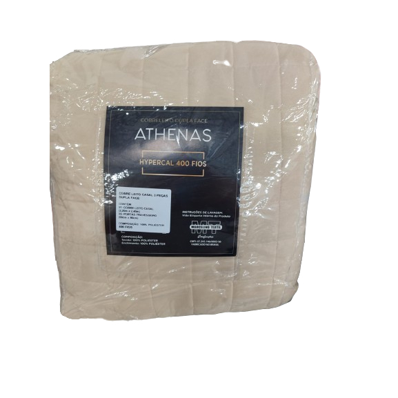 Cobre Leito Dupla Face Athenas 400 Fios - Casal em Oferta na Shopee