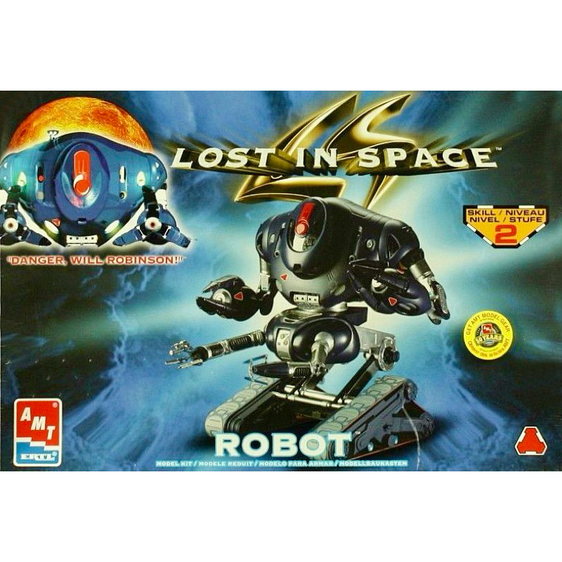 ROBOT from Lost in Space "The Movie" 1998 1:6 AMT/ERTL Kit para montar Sem Caixa
