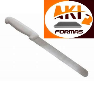 FACA FIO LISO INOX 35 CM ESPESSURA DE 1,0 MM COM NOTA FISCAL