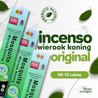 10 Cx INCENSO EFICIENTE CONTRA MURIÇOCAS com 30 varetas cada em Oferta na Shopee