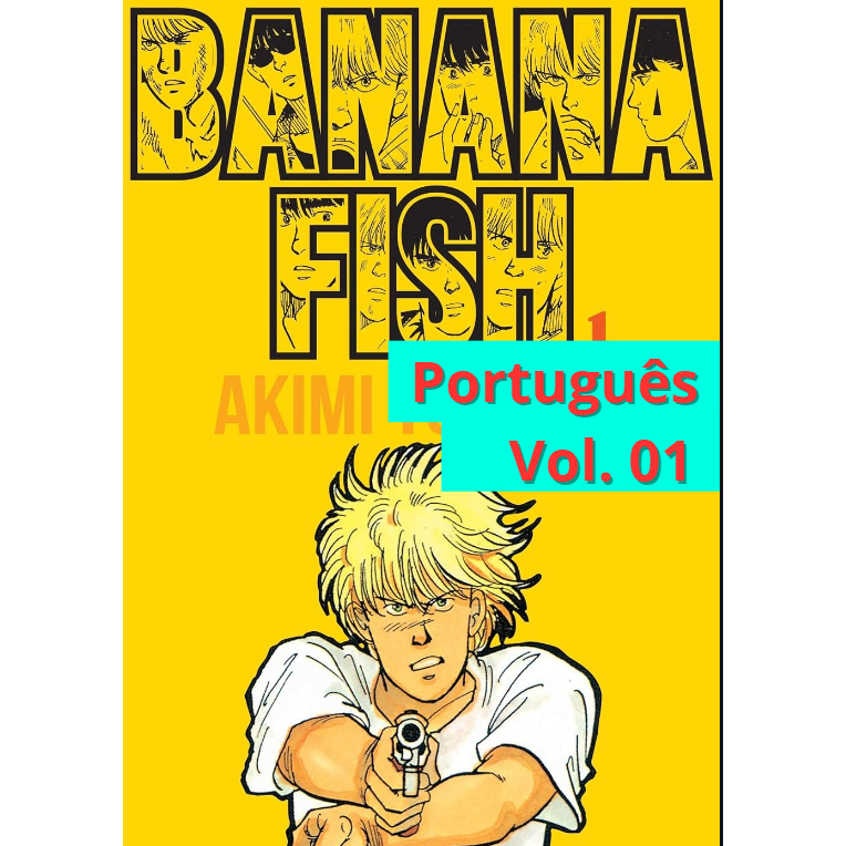 BANANA FISH Mangá Volume 1 Mangá (Novo - Lacrado)