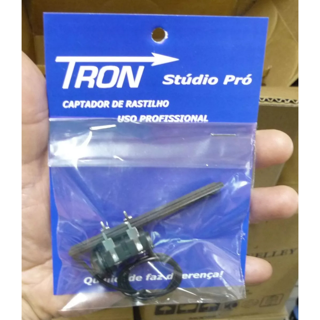 Captador Da Tron  -  Violão De 7 Cordas Aço E Nylon Com Jack