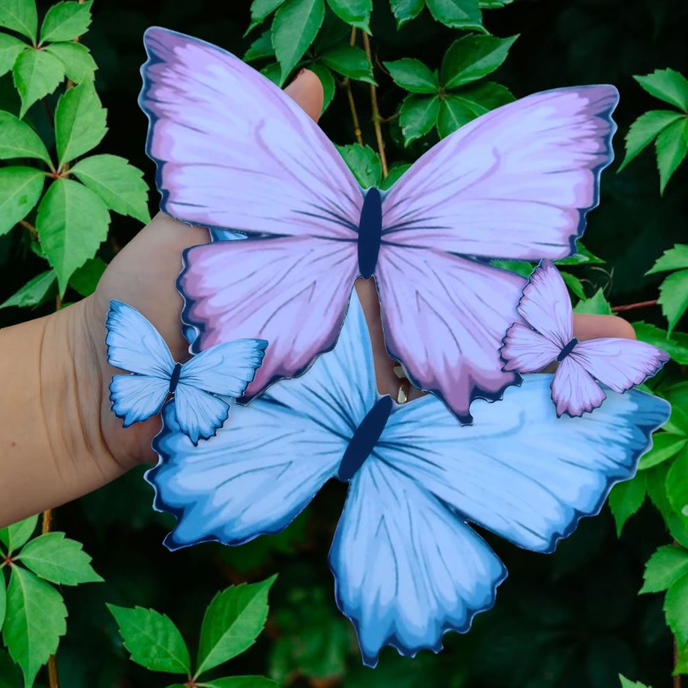 20 Borboleta-10grande/10pequenas Decoração Balão Festa em Oferta na Shopee