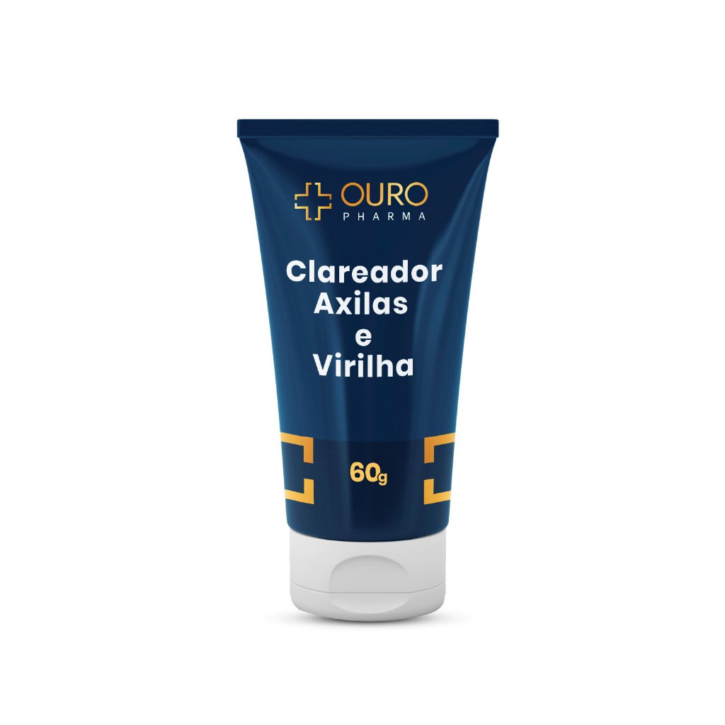 Clareador Axilas e Virilha Ouro Pharma 60gr