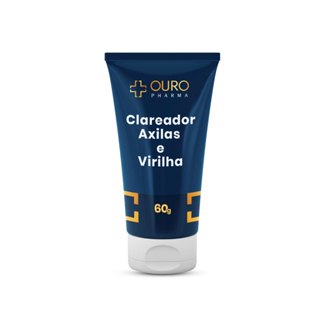 Clareador Axilas e Virilha Ouro Pharma 60gr