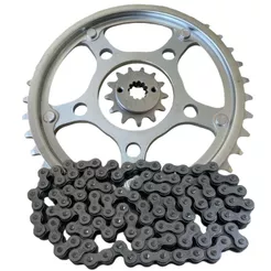 Kit Relação Transmissão Completo Corrente Coroa Pinhão Honda Cb 300 Cb 300R 2009 Até 2015