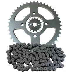 Kit Relação Transmissão Corrente Coroa Pinhão Suzuki Gsr 150i 2011 Até 2016