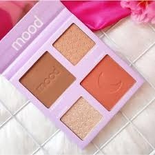 Paleta Blush, Contorno e Iluminador - Ruby Rose Paleta 4 EM 1 - OVER THE TOP ou BEYOND WORDS -  ESCOLHA A SUA