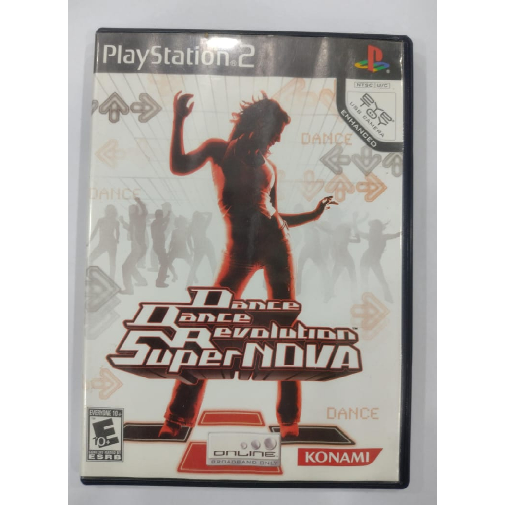 Jogo Dance Revolution Supernova - Usado - Ps2 - M.Fisica
